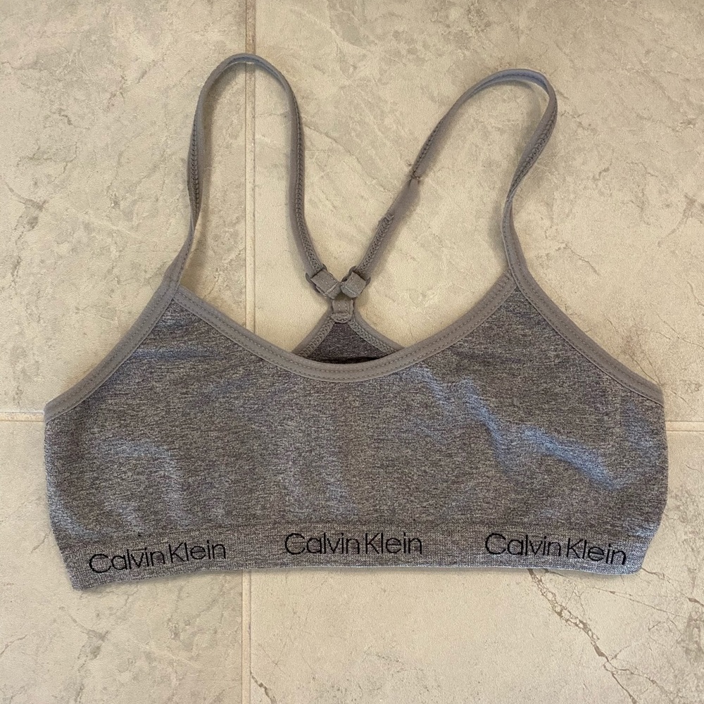 Calvin Klein Grey Bralette
